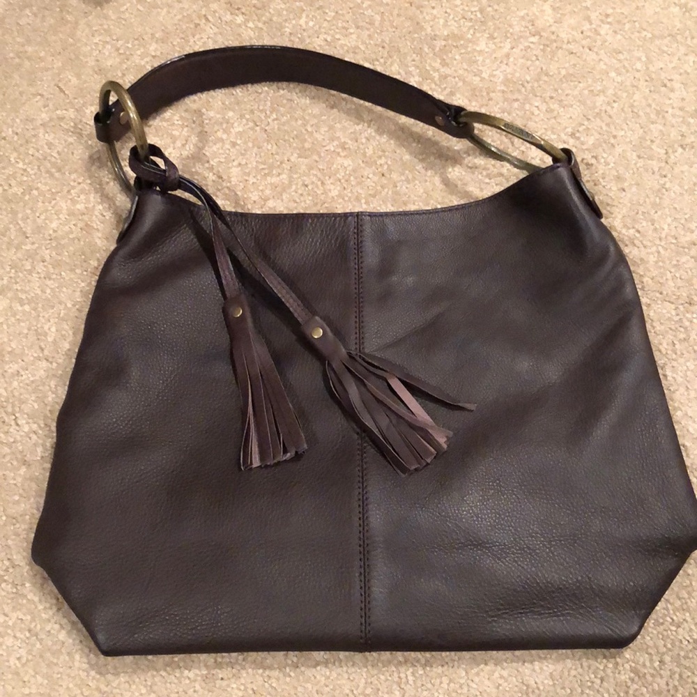 Alfani brown leather bag
